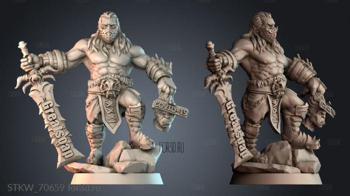 STKW_70659 stl model for CNC