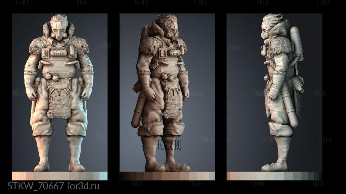 STKW_70667 stl model for CNC