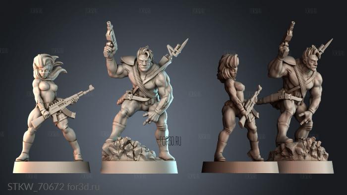 STKW_70672 stl model for CNC