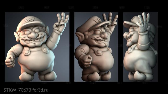 STKW_70673 stl model for CNC
