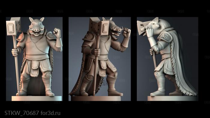 STKW_70687 stl model for CNC