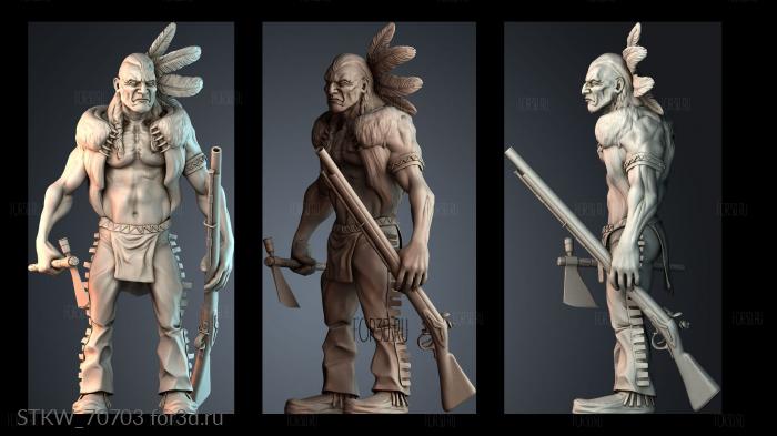 STKW_70703 stl model for CNC