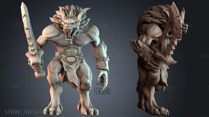 STKW_70730 stl model for CNC