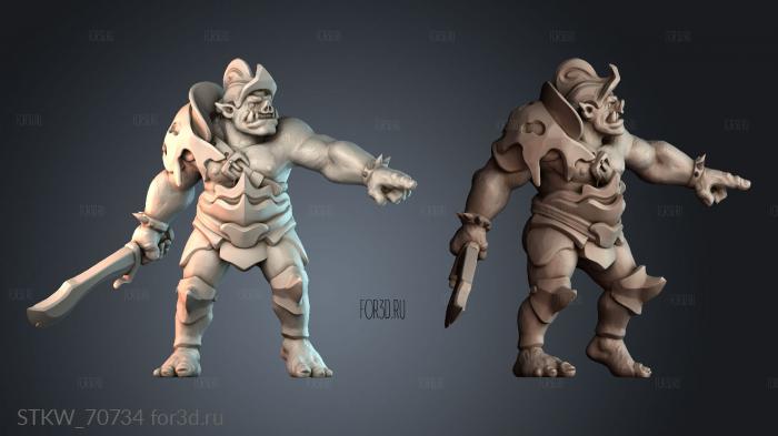 STKW_70734 stl model for CNC