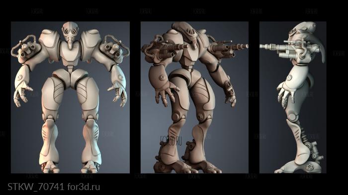 STKW_70741 stl model for CNC