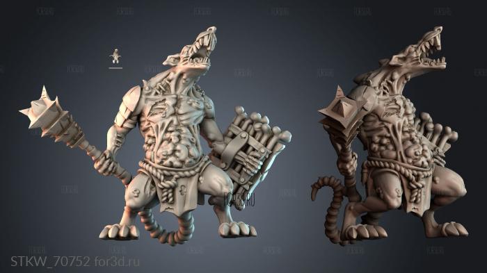 STKW_70752 stl model for CNC