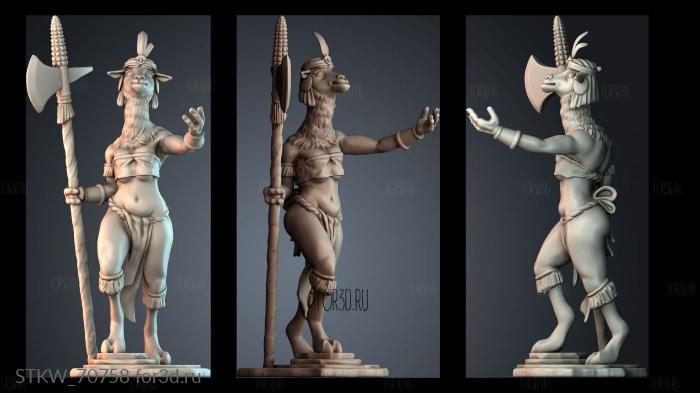 STKW_70758 stl model for CNC