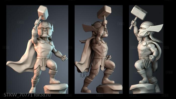 STKW_70771 stl model for CNC