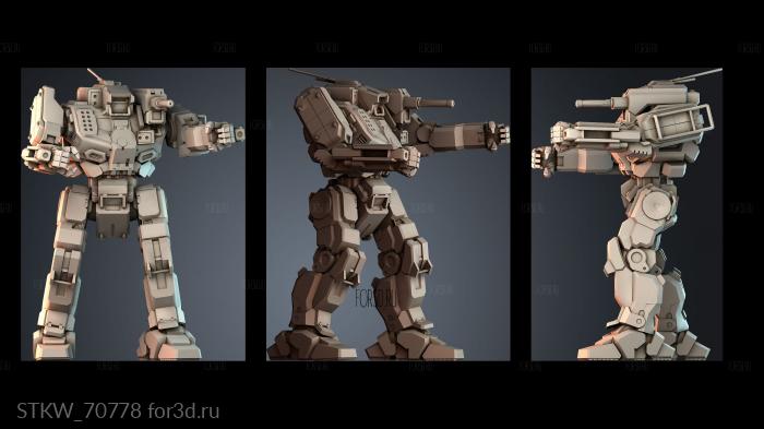 STKW_70778 stl model for CNC