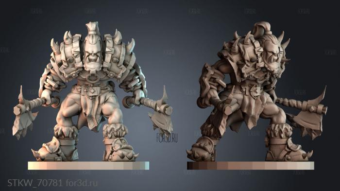 STKW_70781 stl model for CNC