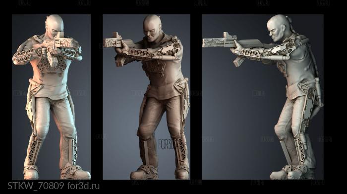 STKW_70809 stl model for CNC