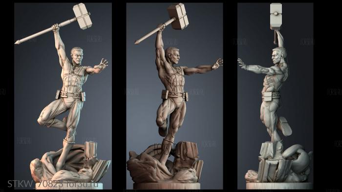 STKW_70823 stl model for CNC