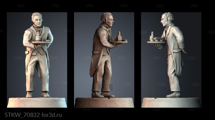 STKW_70832 stl model for CNC