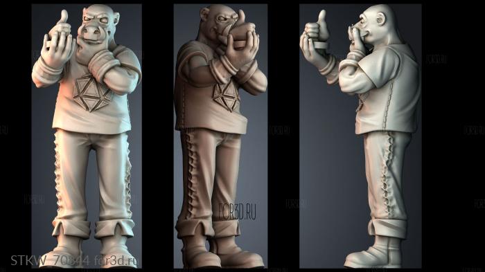 STKW_70844 stl model for CNC