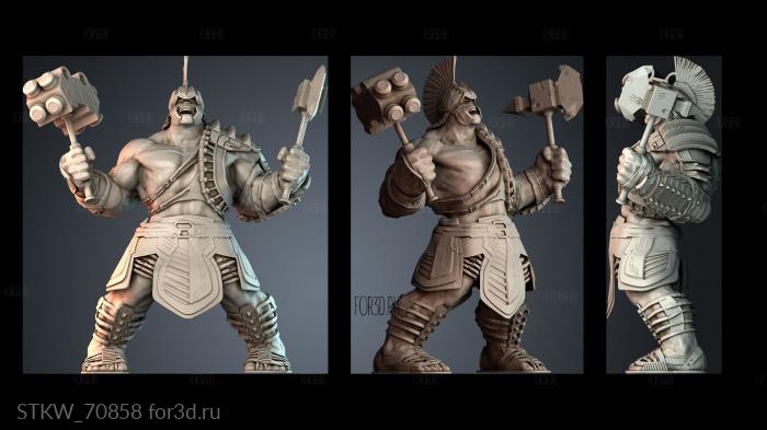 STKW_70858 stl model for CNC
