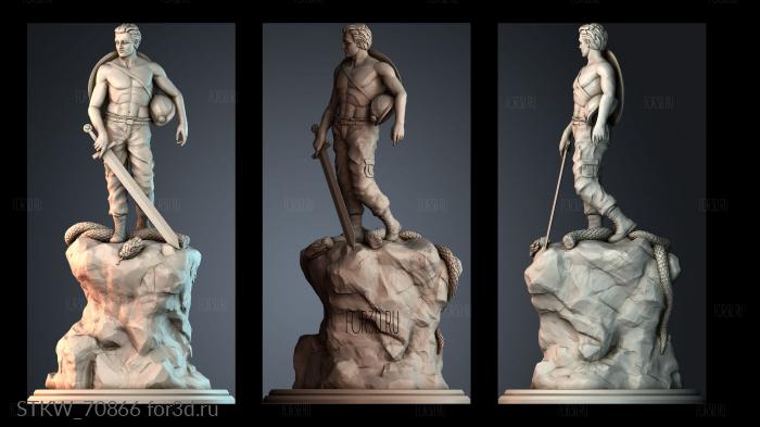 STKW_70866 stl model for CNC