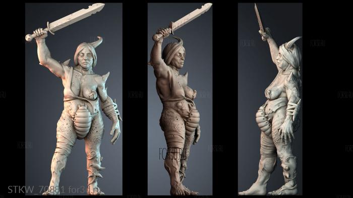 STKW_70881 stl model for CNC