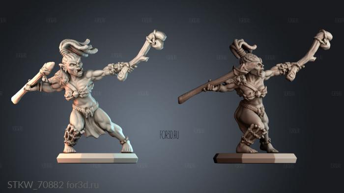 STKW_70882 stl model for CNC