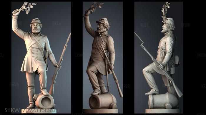 STKW_70923 stl model for CNC