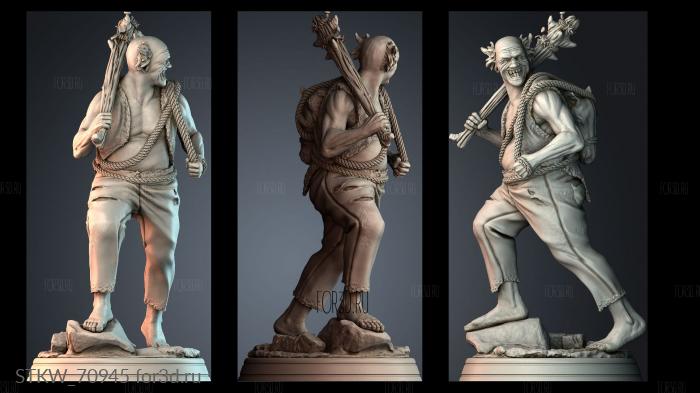 STKW_70945 stl model for CNC