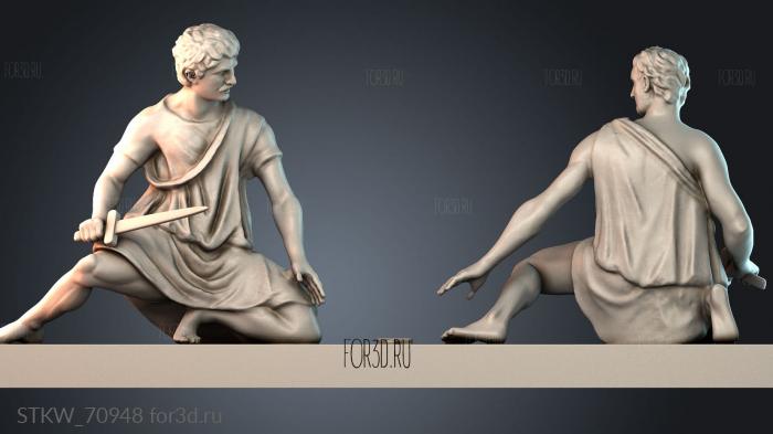 STKW_70948 stl model for CNC