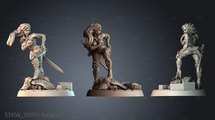 STKW_70955 stl model for CNC