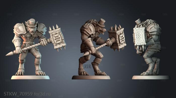 STKW_70959 stl model for CNC