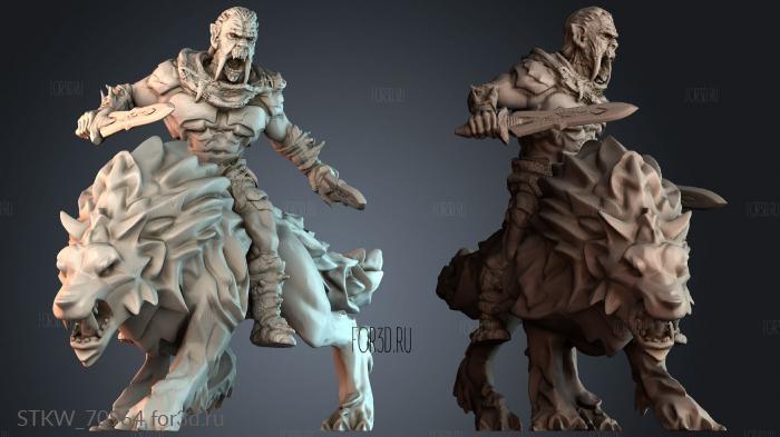 STKW_70964 stl model for CNC