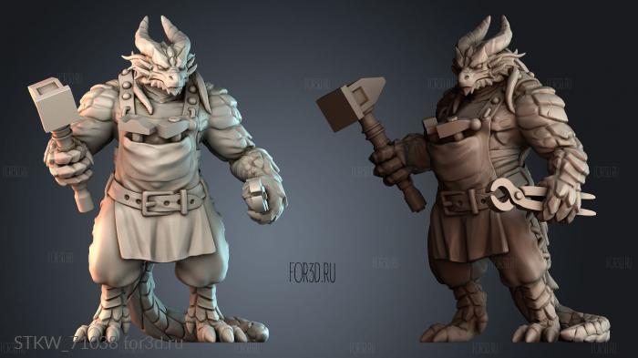 STKW_71038 stl model for CNC