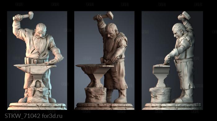 STKW_71042 stl model for CNC