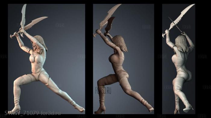 STKW_71079 stl model for CNC