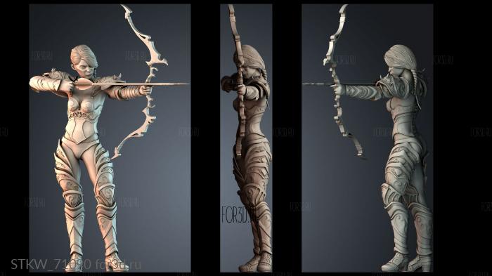 STKW_71090 stl model for CNC
