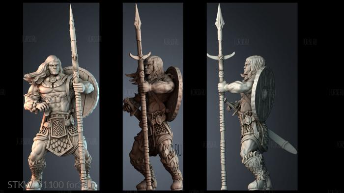 STKW_71100 stl model for CNC