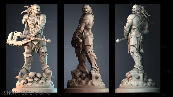 STKW_71101 stl model for CNC