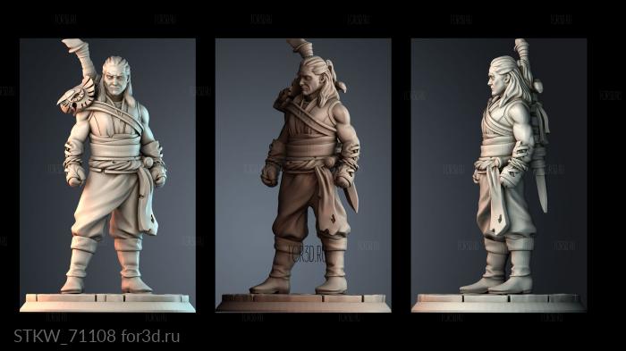 STKW_71108 stl model for CNC