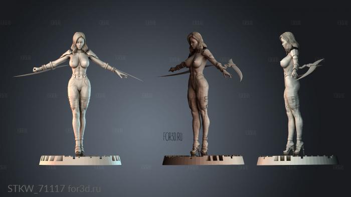 STKW_71117 stl model for CNC