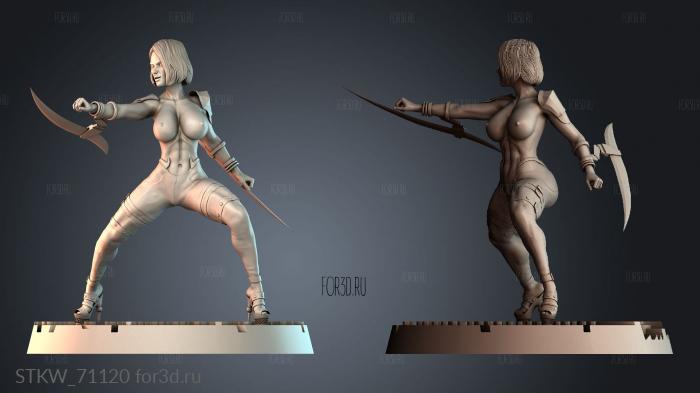 STKW_71120 stl model for CNC