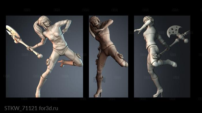 STKW_71121 stl model for CNC