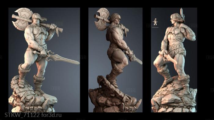 STKW_71122 stl model for CNC