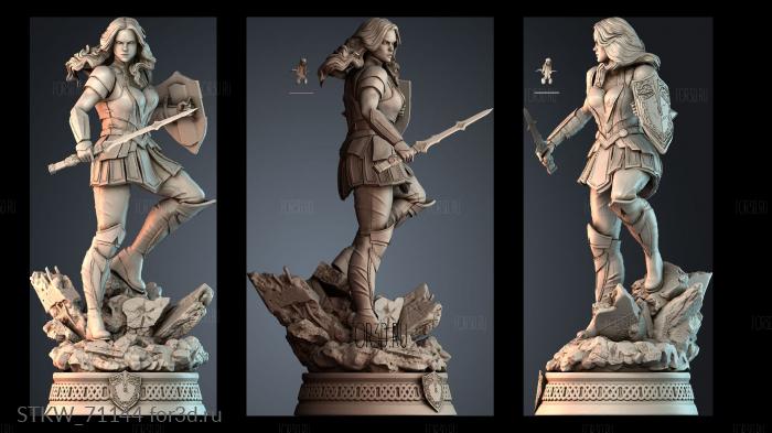 STKW_71144 stl model for CNC