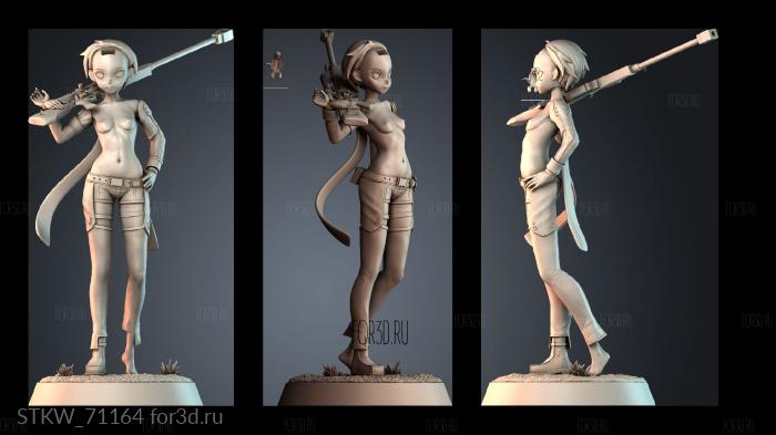 STKW_71164 stl model for CNC