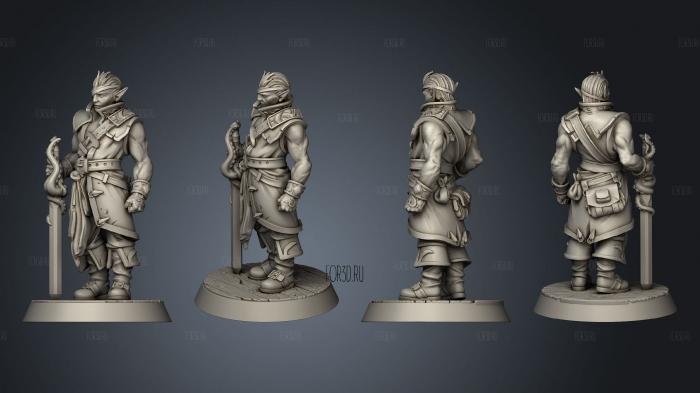 Heroes Alwin Slyphyra stl model for CNC