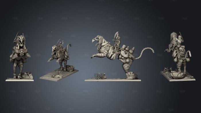 Hieraco 02 stl model for CNC