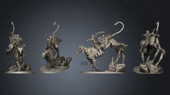 Hieraco 03 stl model for CNC