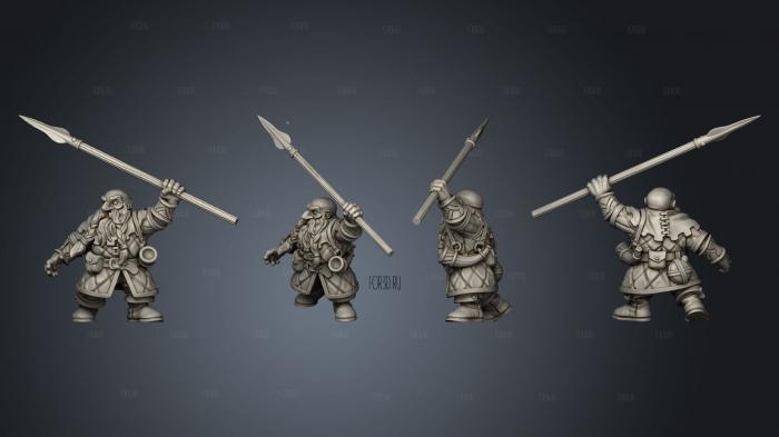 HILL DWARF 04 stl model for CNC