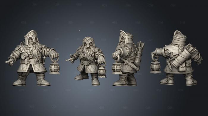 HILL DWARF 05 stl model for CNC