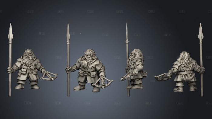 HILL DWARF 06 stl model for CNC