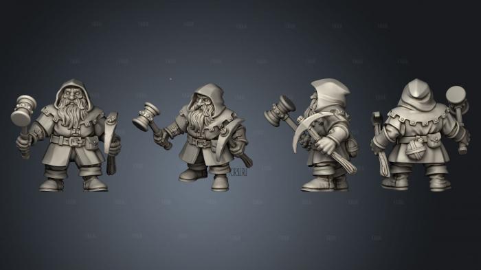 HILL DWARF 09 3d stl модель для ЧПУ