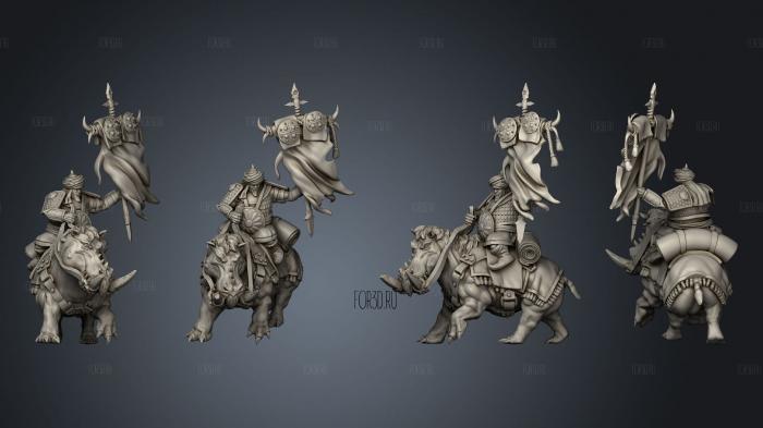 Hippo Ogre 3 3d stl модель для ЧПУ