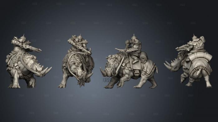 Hippo Ogre 5 3d stl модель для ЧПУ